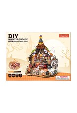 ROBOTIME ROEDG186 HAUNTED CANDY HOUSE DIY MINIATURE HOUSE