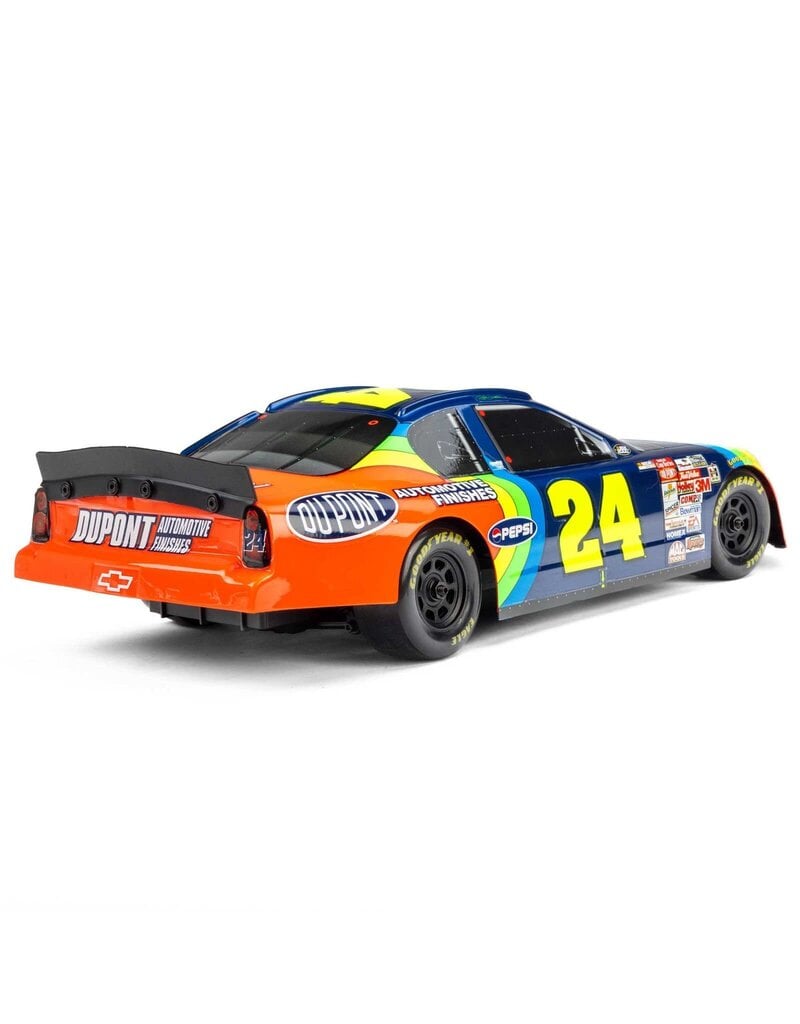 LOSI ***PRE-ORDER*** LOS1120024 1/12 NASCAR RC RACECAR JEFF GORDON NO. 24 DUPONT CHEVROLET MONTE CARLO, NASCAR 2S AWD RTR BRUSHED ON-ROAD (BATTERY & CHARGER INCLUDED), BLUE