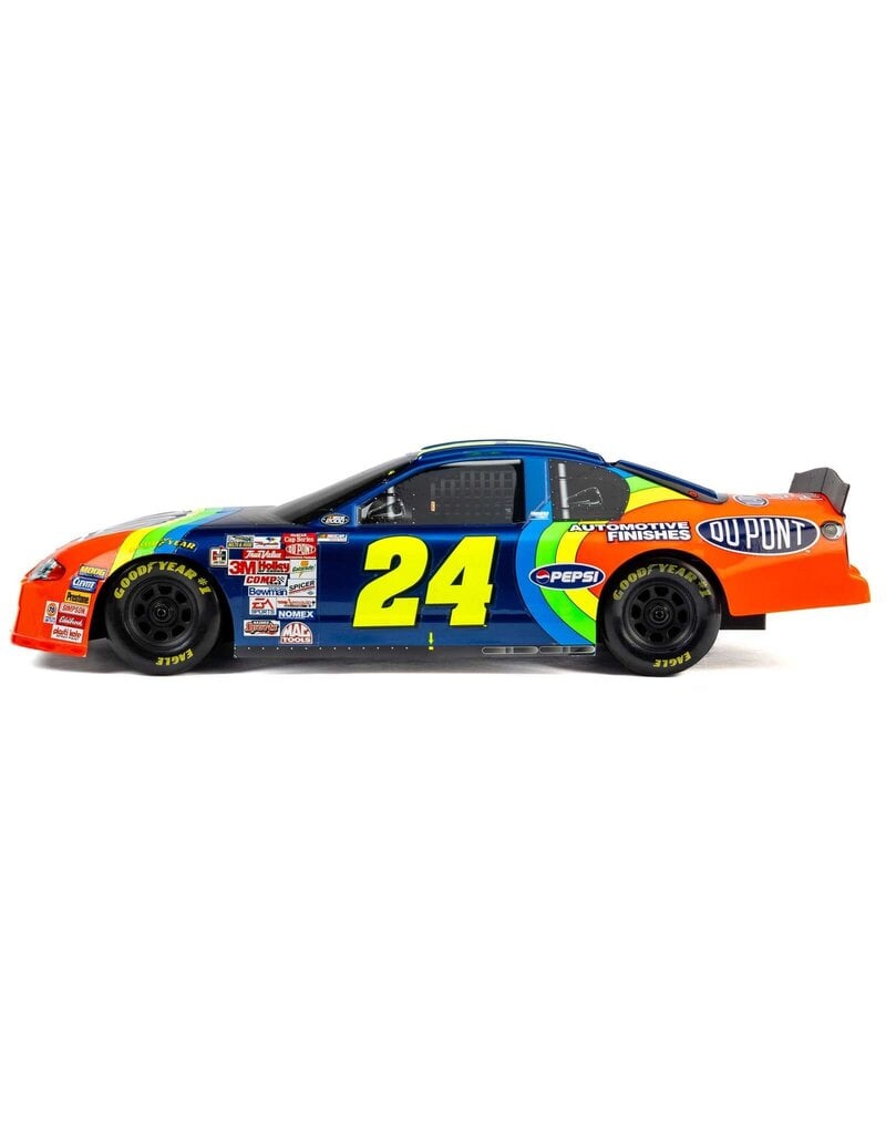 LOSI ***PRE-ORDER*** LOS1120024 1/12 NASCAR RC RACECAR JEFF GORDON NO. 24 DUPONT CHEVROLET MONTE CARLO, NASCAR 2S AWD RTR BRUSHED ON-ROAD (BATTERY & CHARGER INCLUDED), BLUE