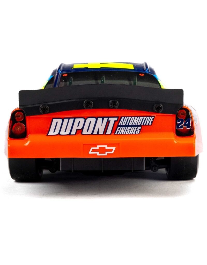 LOSI ***PRE-ORDER*** LOS1120024 1/12 NASCAR RC RACECAR JEFF GORDON NO. 24 DUPONT CHEVROLET MONTE CARLO, NASCAR 2S AWD RTR BRUSHED ON-ROAD (BATTERY & CHARGER INCLUDED), BLUE