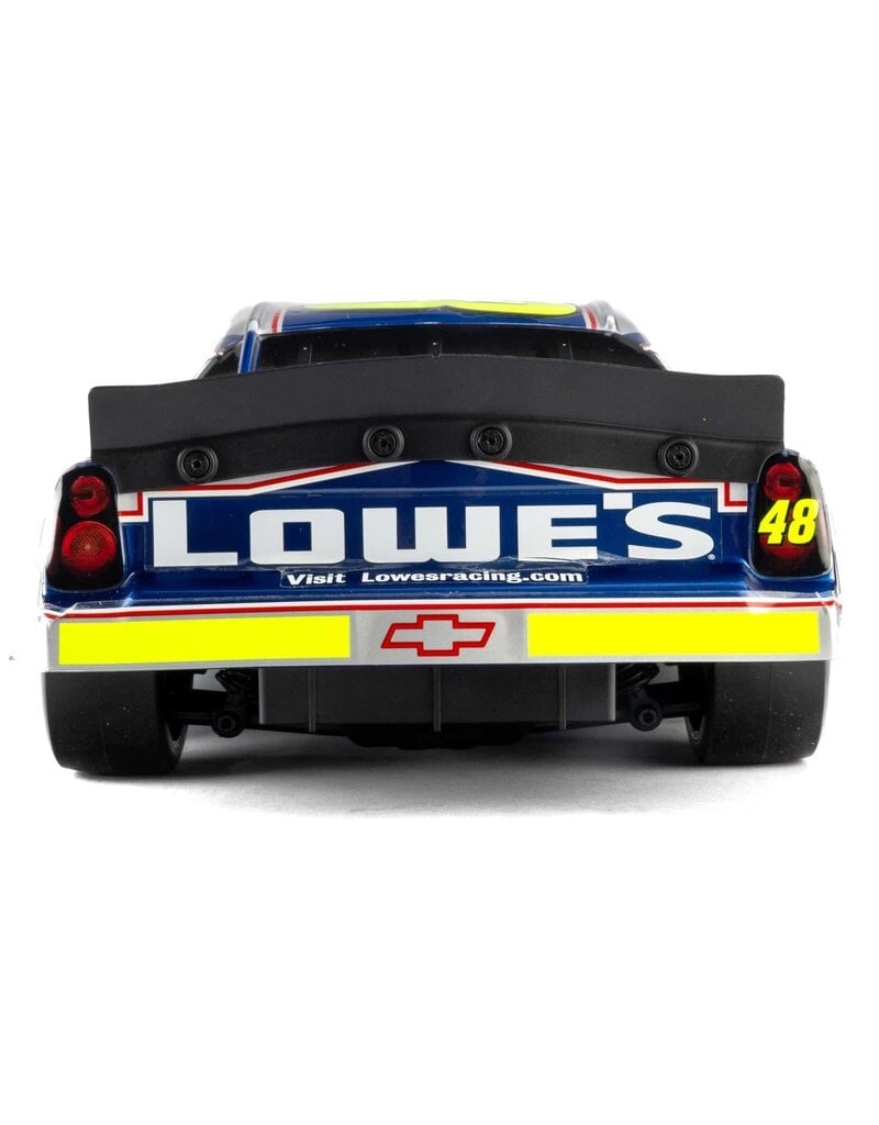LOSI ***PRE-ORDER*** LOS1120248 1/12 NASCAR RC RACECAR JIMMIE JOHNSON NO. 48 LOWES CHEVROLET MONTE CARLO, NASCAR 2S AWD RTR BRUSHED ON-ROAD (BATTERY & CHARGER INCLUDED), BLUE
