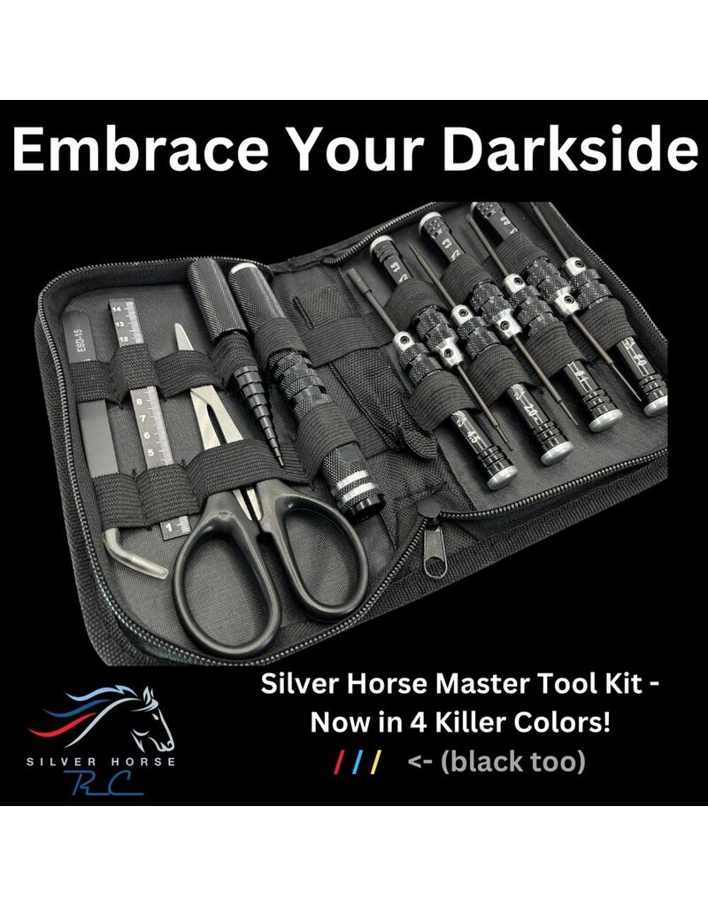 SILVER HORSE SHRC SH0208 MASTER TOOL SET V2 BLACK
