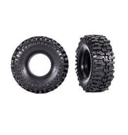 TRAXXAS TRA9871 TRX-4M 1.0" X 2.4" MICKEY THOMPSON BAJA PRO TIRES (2)