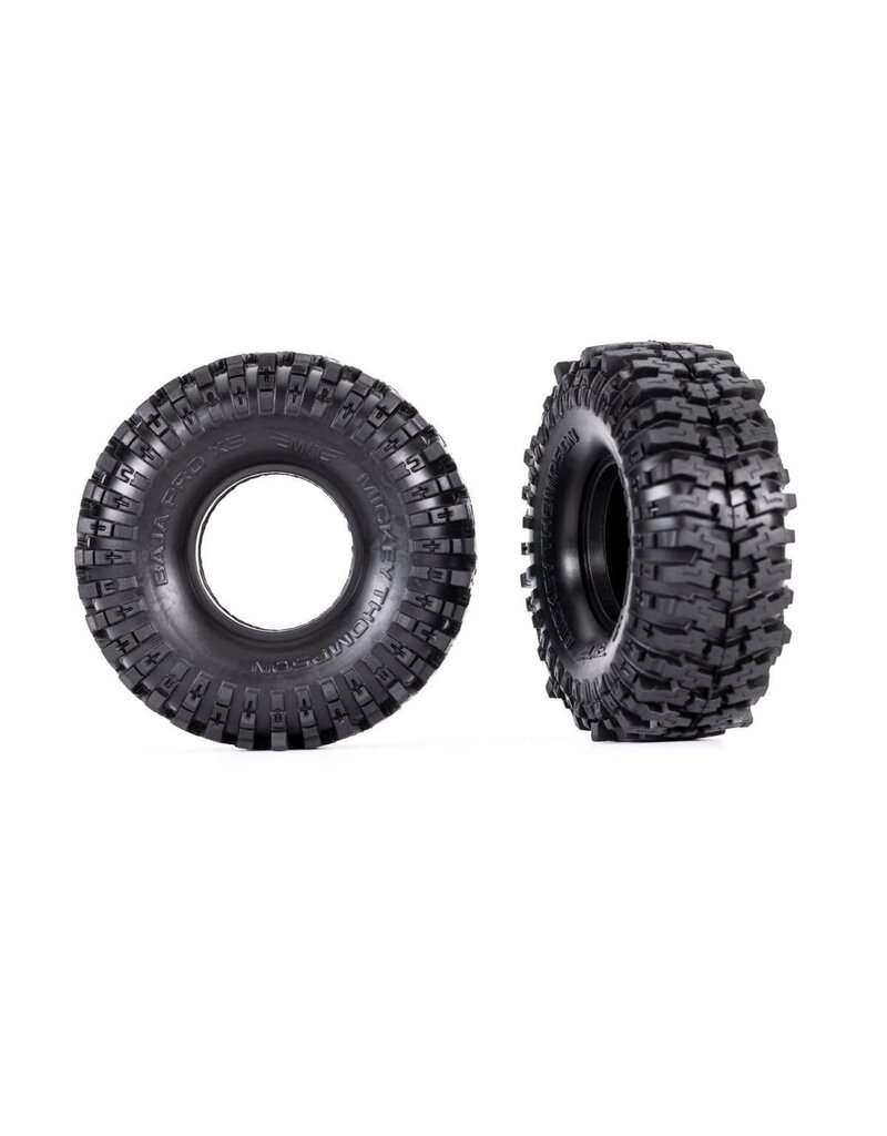TRAXXAS TRA9871 TRX-4M 1.0" X 2.4" MICKEY THOMPSON BAJA PRO TIRES (2)