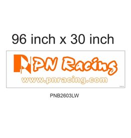 PN RACING KEN PNB2603LW PN RACING WHITE 96 X 30