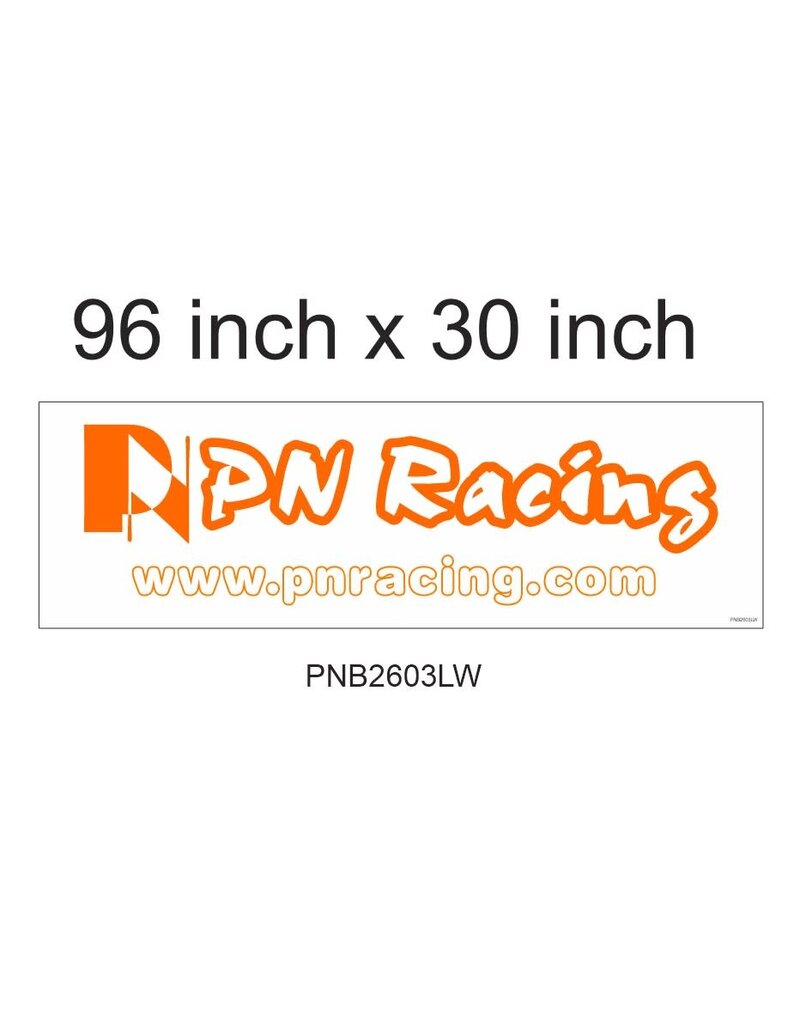 PN RACING KEN PNB2603LW PN RACING WHITE 96 X 30