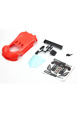 REFLEX RACING RAW-001-RO MF-1 ABS PLASTIC BODY SET RED ORANGE