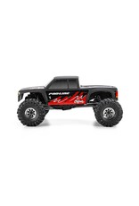 PROLINE RACING PRO369423 PRE-CUT/PRE-PAINTED COYOTE HIGH PERFORMANCE MATTE BLACK BODY: AXIAL SCX30