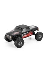 PROLINE RACING PRO369423 PRE-CUT/PRE-PAINTED COYOTE HIGH PERFORMANCE MATTE BLACK BODY: AXIAL SCX30