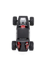 PROLINE RACING PRO369423 PRE-CUT/PRE-PAINTED COYOTE HIGH PERFORMANCE MATTE BLACK BODY: AXIAL SCX30