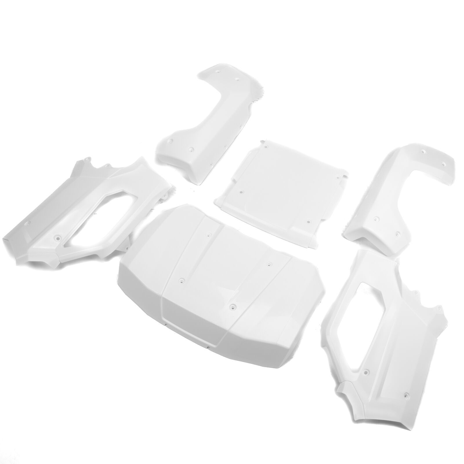 LOS-3662 BODY SET, COMPLETE, WHITE:ALL 5IVE-T 3.0