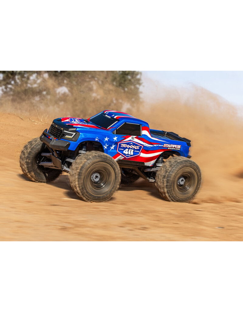 TRAXXAS TRA136454-4-40TH STAMPEDE 2WD BRUSHLESS