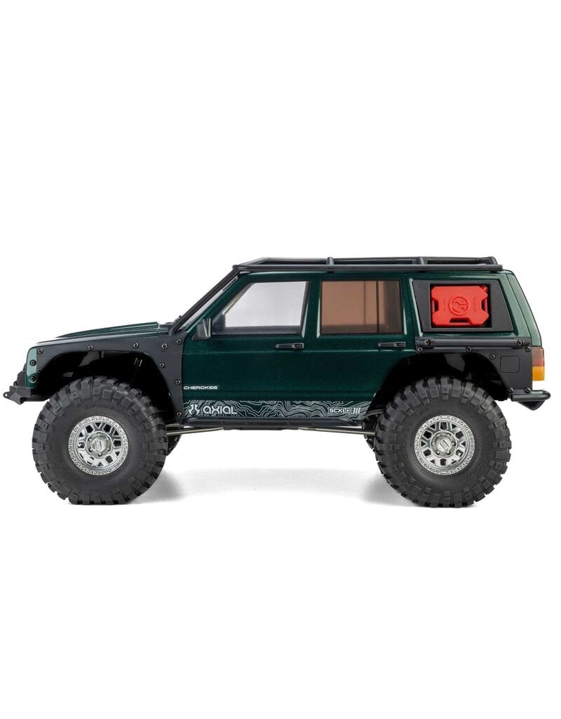 AXIAL ***PRE-ORDER*** AXI-2037T1 1/10 SCX10 III JEEP CHEROKEE XJ 4X4 RTR BRUSHED ROCK CRAWLER, GREEN