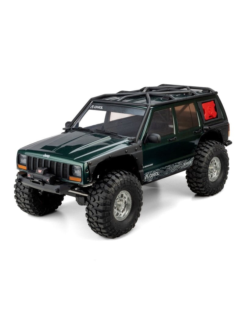 AXIAL ***PRE-ORDER*** AXI-2037T1 1/10 SCX10 III JEEP CHEROKEE XJ 4X4 RTR BRUSHED ROCK CRAWLER, GREEN