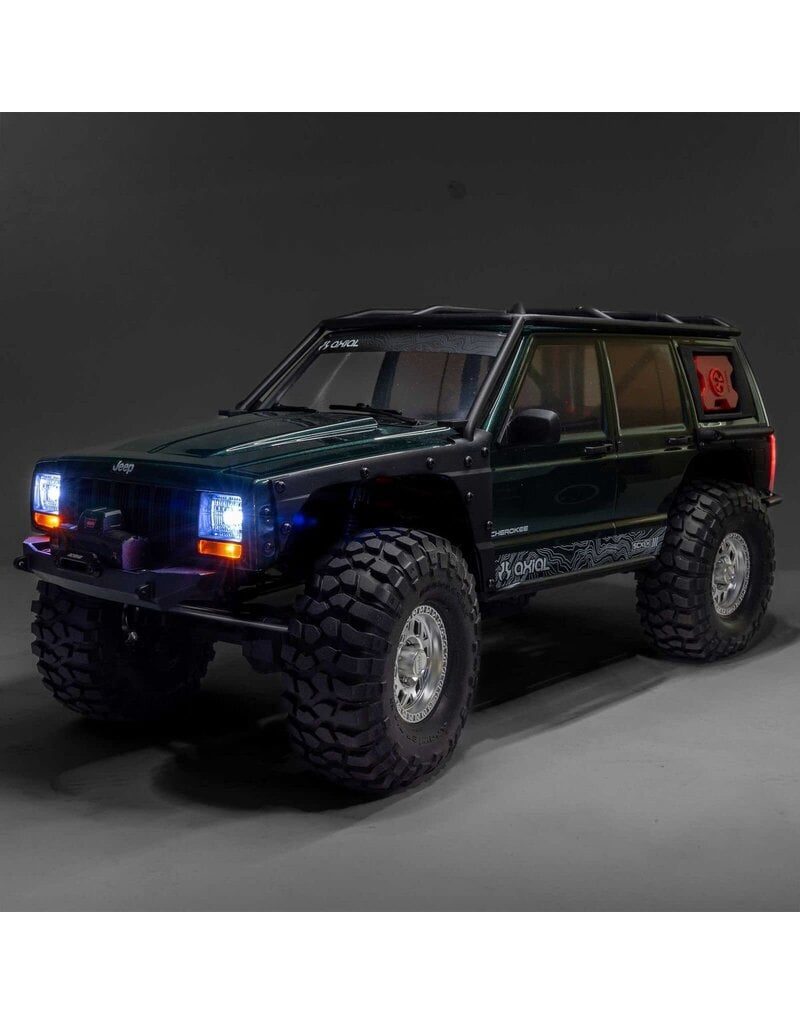 AXIAL ***PRE-ORDER*** AXI-2037T1 1/10 SCX10 III JEEP CHEROKEE XJ 4X4 RTR BRUSHED ROCK CRAWLER, GREEN