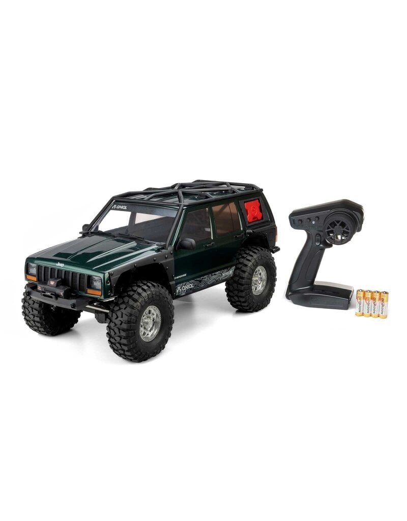 AXIAL ***PRE-ORDER*** AXI-2037T1 1/10 SCX10 III JEEP CHEROKEE XJ 4X4 RTR BRUSHED ROCK CRAWLER, GREEN