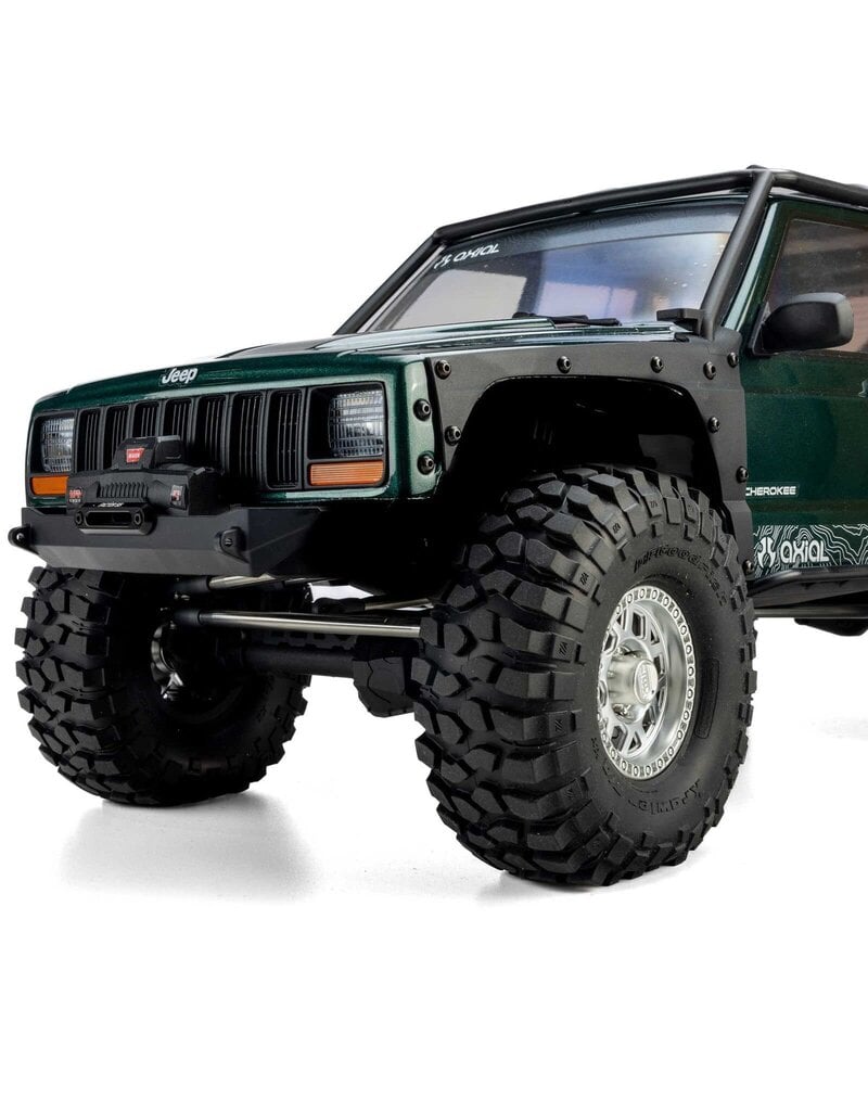 AXIAL ***PRE-ORDER*** AXI-2037T1 1/10 SCX10 III JEEP CHEROKEE XJ 4X4 RTR BRUSHED ROCK CRAWLER, GREEN