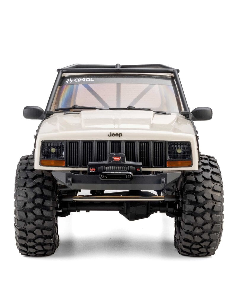 AXIAL ***PRE-ORDER*** AXI-2037T2 1/10 SCX10 III JEEP CHEROKEE XJ 4X4 RTR BRUSHED ROCK CRAWLER, WHITE