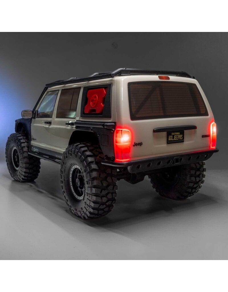 AXIAL ***PRE-ORDER*** AXI-2037T2 1/10 SCX10 III JEEP CHEROKEE XJ 4X4 RTR BRUSHED ROCK CRAWLER, WHITE