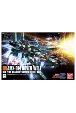 BANDAI BAS2215530 1/144 HGUC #173 AMX-014 DOVEN WOLF "GUNDAM ZZ" PLASTIC MODEL KIT