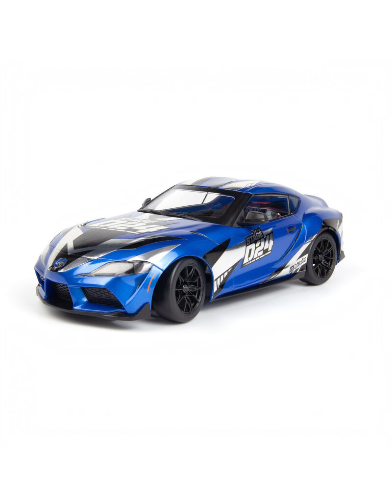 HPI RACING HPI161268 STAGE-D24 2024 TOYOTA GR SUPRA METALLIC BLUE