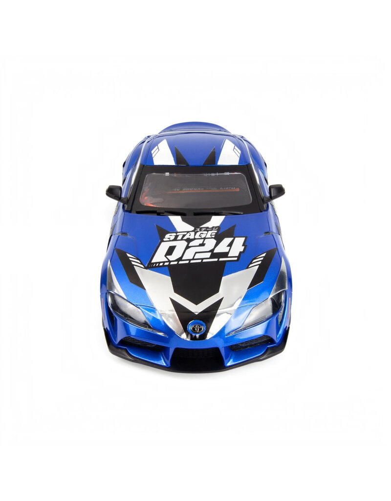 HPI RACING HPI161268 STAGE-D24 2024 TOYOTA GR SUPRA METALLIC BLUE