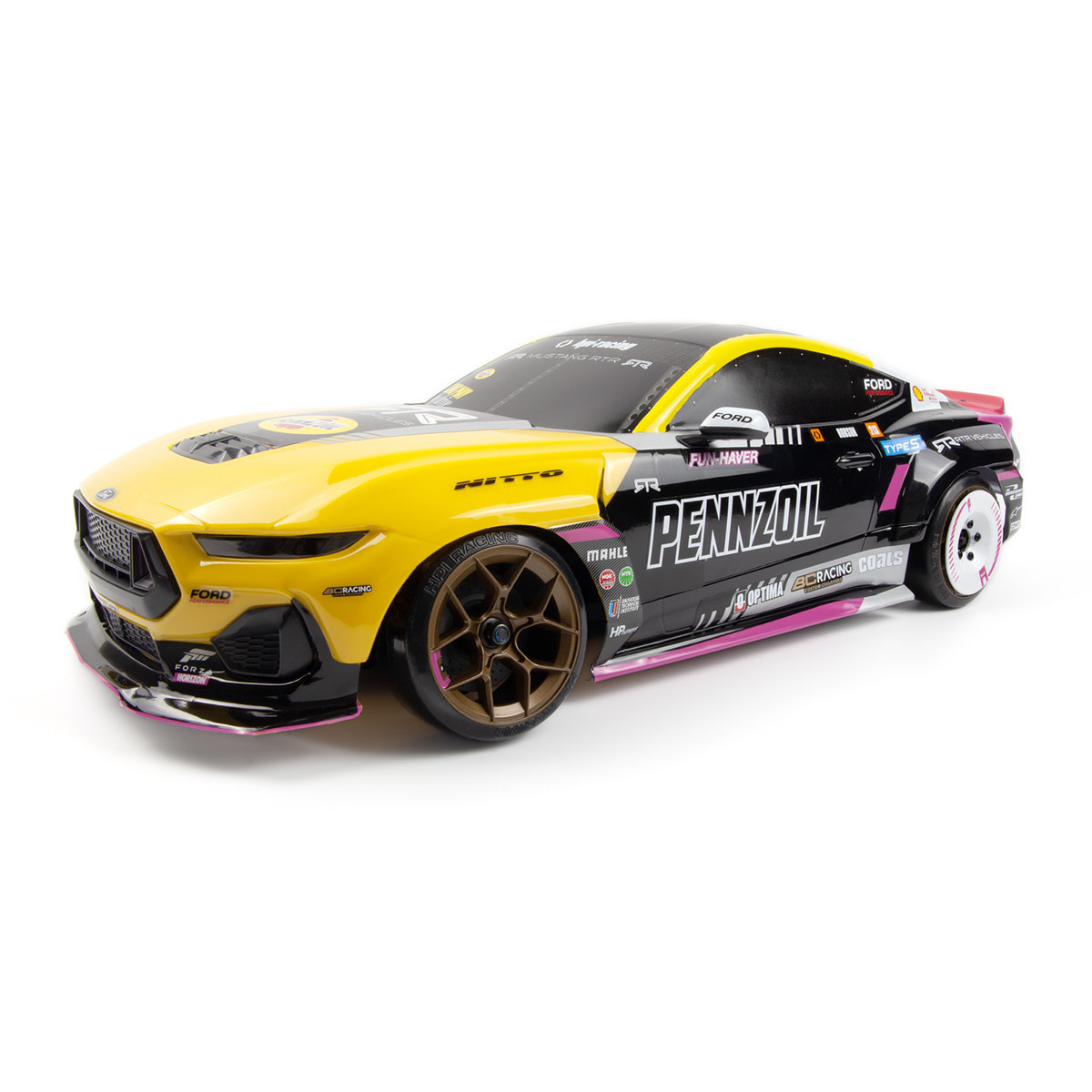 HPI161009 STAGE-D10 FLUX FORD MUSTANG GT RTR S650 - B.HOBSON