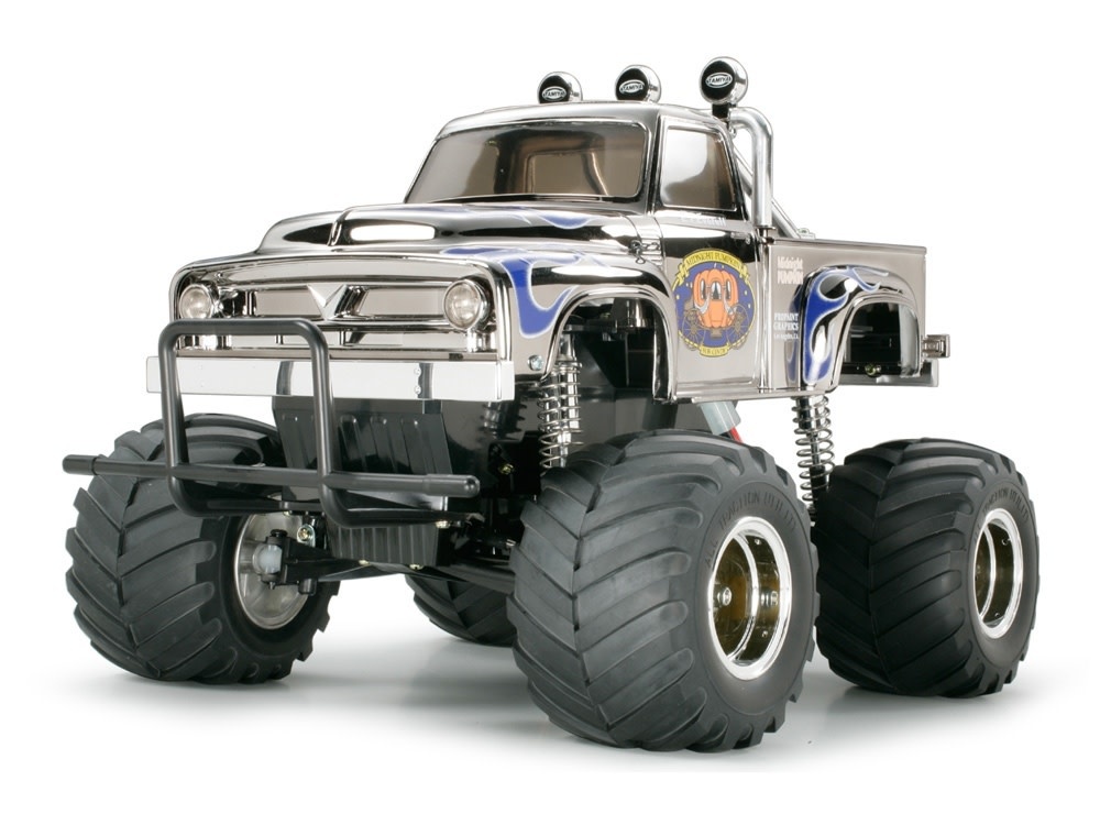TAM58365 MIDNIGHT PUMPKIN 2WD ELECTRIC MONSTER TRUCK KIT (METALLIC EDITION)