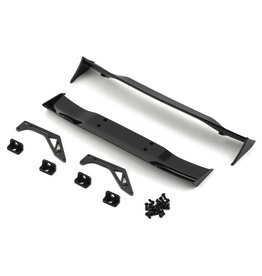 YEAH RACING YEA-YA-0508 1/10 MOLDED DRIFT WINGS W/CARBON FIBER MOUNTS (TYPE A)