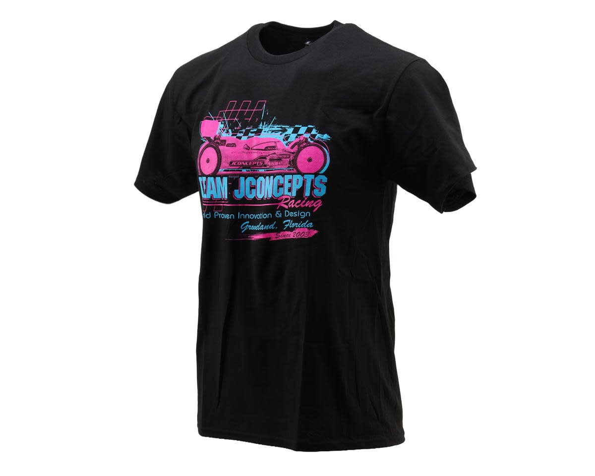 JCO5429L JCONCEPTS STRIKER T-SHIRT (PINK/BLUE) (L)