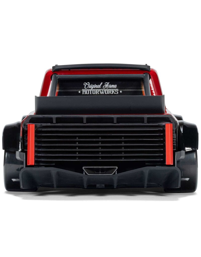 ARRMA ***PRE-ORDER*** ARA2315ST1  1/12 INFRACTION GROM 3S 4X4 RTR BRUSHLESS ALL-ROAD STREET BASH (BATTERY & CHARGER INCLUDED), RED/BLACK