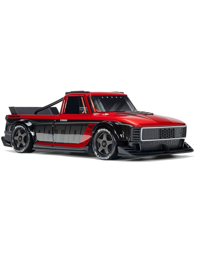 ARRMA ***PRE-ORDER*** ARA2315ST1  1/12 INFRACTION GROM 3S 4X4 RTR BRUSHLESS ALL-ROAD STREET BASH (BATTERY & CHARGER INCLUDED), RED/BLACK