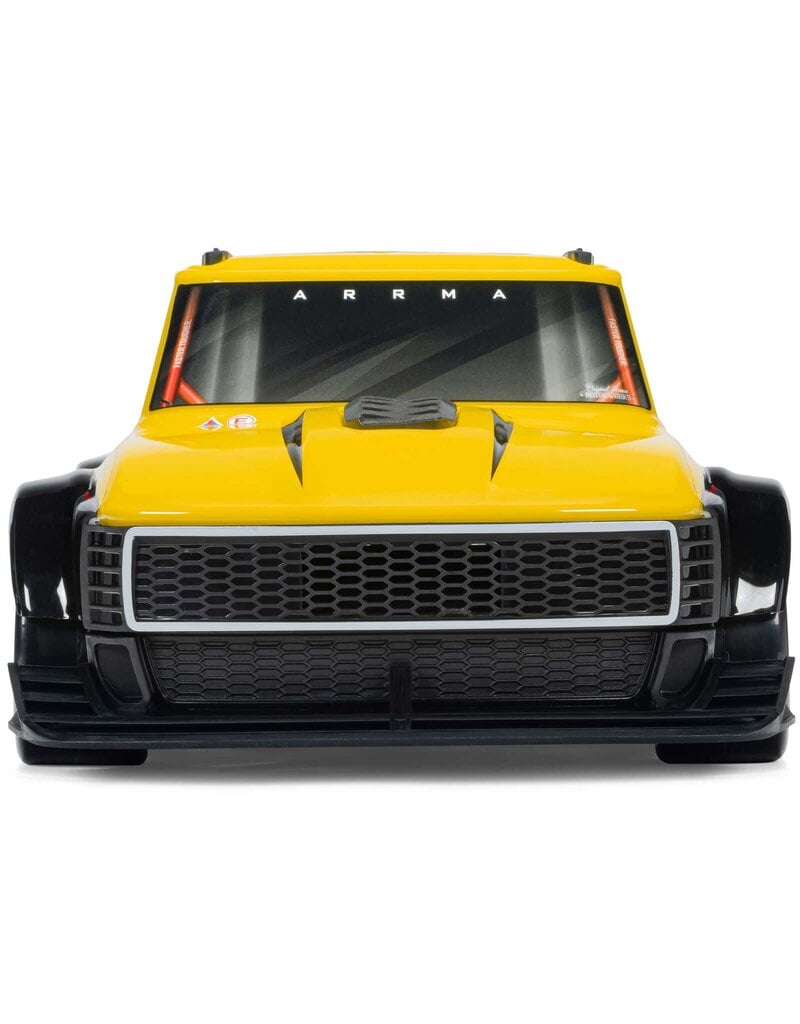 ARRMA ***PRE-ORDER*** ARA2315ST2 1/12 INFRACTION GROM 3S 4X4 RTR BRUSHLESS ALL-ROAD STREET BASH (BATTERY & CHARGER INCLUDED), YELLOW/BLACK