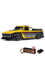ARRMA ***PRE-ORDER*** ARA2315ST2 1/12 INFRACTION GROM 3S 4X4 RTR BRUSHLESS ALL-ROAD STREET BASH (BATTERY & CHARGER INCLUDED), YELLOW/BLACK
