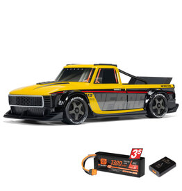ARRMA ***PRE-ORDER*** ARA2315ST2 1/12 INFRACTION GROM 3S 4X4 RTR BRUSHLESS ALL-ROAD STREET BASH (BATTERY & CHARGER INCLUDED), YELLOW/BLACK