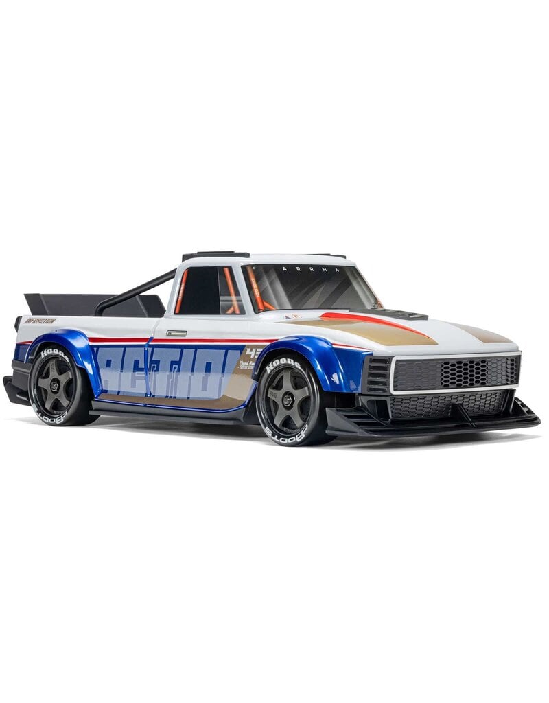 ARRMA ***PRE-ORDER*** ARA2315T1 1/12 INFRACTION GROM 3S 4X4 RTR BRUSHLESS ALL-ROAD STREET BASH, WHITE/BLUE