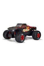 ARRMA ***PRE-ORDER*** ARA4437T1 1/8 QUAKE 4S DSC 4X4 RTR BRUSHLESS MONSTER TRUCK , BLACK/RED