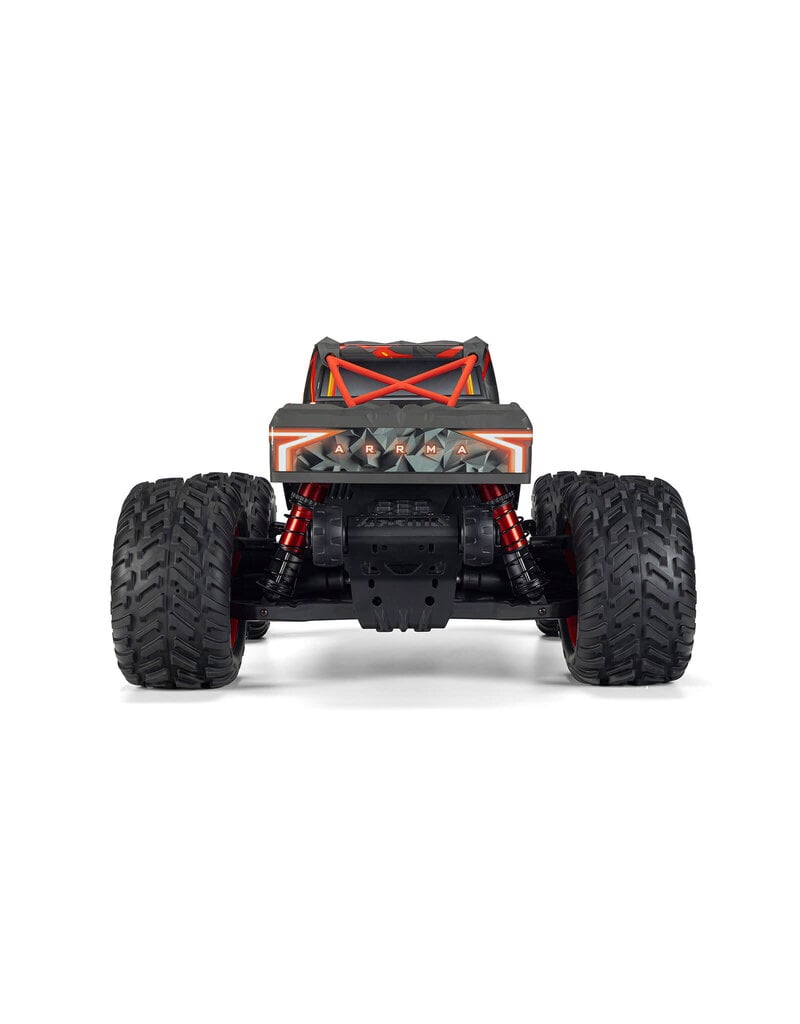 ARRMA ***PRE-ORDER*** ARA4437T1 1/8 QUAKE 4S DSC 4X4 RTR BRUSHLESS MONSTER TRUCK , BLACK/RED