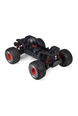 ARRMA ***PRE-ORDER*** ARA4437T1 1/8 QUAKE 4S DSC 4X4 RTR BRUSHLESS MONSTER TRUCK , BLACK/RED