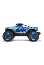 ARRMA ***PRE-ORDER*** ARA4437T2  1/8 QUAKE 4S DSC 4X4 RTR BRUSHLESS MONSTER TRUCK , WHITE/BLUE