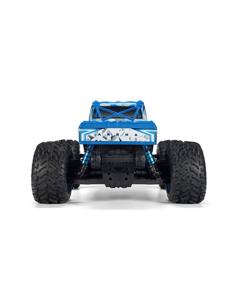 ARRMA ***PRE-ORDER*** ARA4437T2  1/8 QUAKE 4S DSC 4X4 RTR BRUSHLESS MONSTER TRUCK , WHITE/BLUE