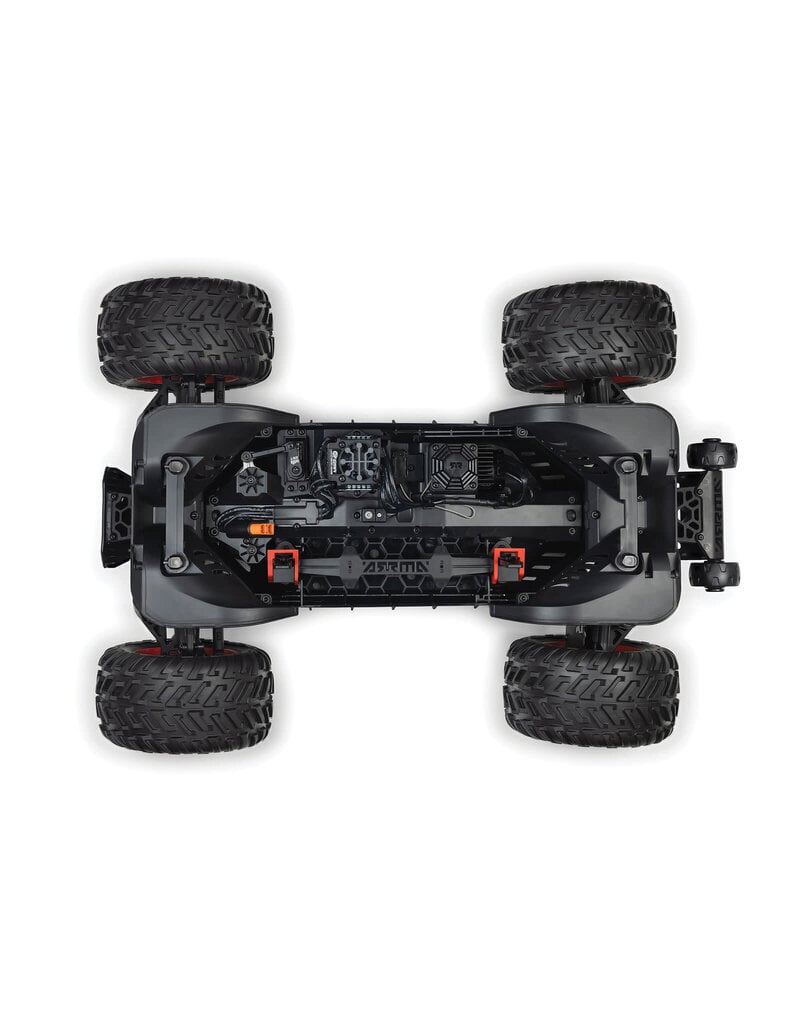 ARRMA ***PRE-ORDER*** ARA4437T2  1/8 QUAKE 4S DSC 4X4 RTR BRUSHLESS MONSTER TRUCK , WHITE/BLUE