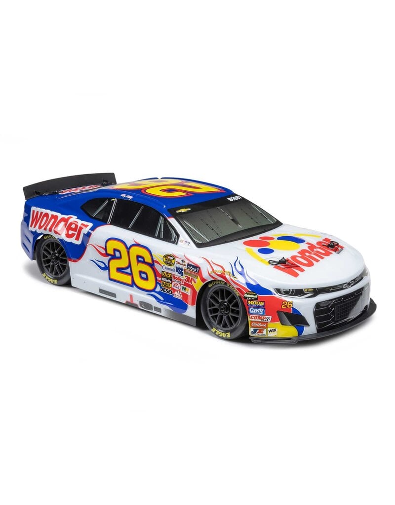 LOSI ***PRE-ORDER*** LOSF1122626  1/12 NASCAR RC RACE CAR RICKY BOBBY NO. 26 2026 WONDER BREAD CHEVROLET ZL1 2S AWD RTR