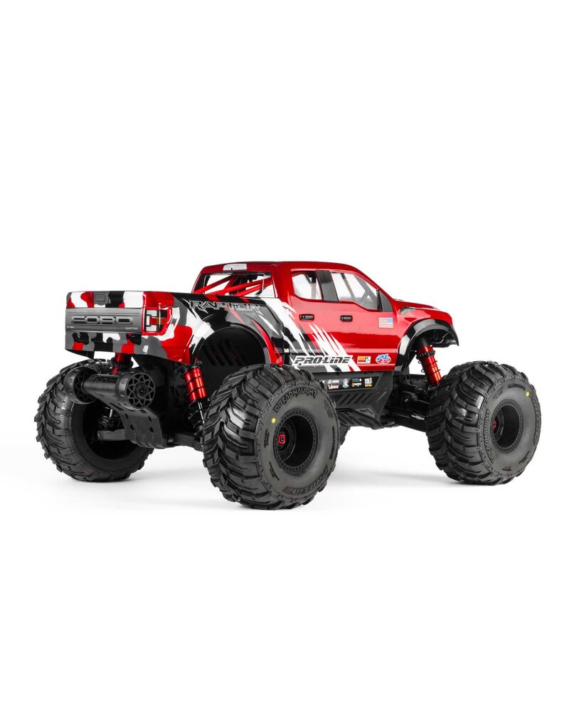 PROLINE RACING ***PRE-ORDER*** PRO372217 PRE-CUT 2022 FORD RAPTOR CLEAR BODY: ARRMA QUAKE 4S