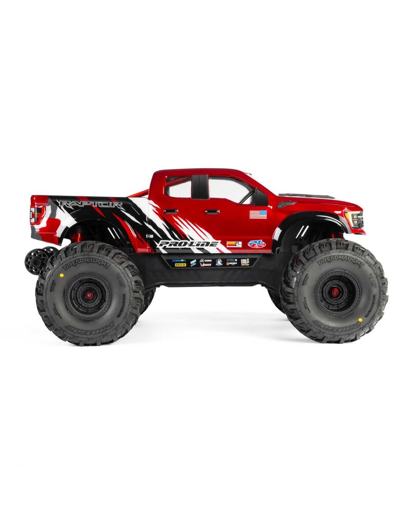 PROLINE RACING ***PRE-ORDER*** PRO372217 PRE-CUT 2022 FORD RAPTOR CLEAR BODY: ARRMA QUAKE 4S