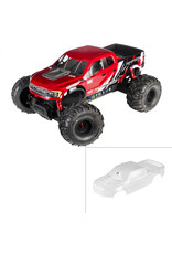 PROLINE RACING ***PRE-ORDER*** PRO372217 PRE-CUT 2022 FORD RAPTOR CLEAR BODY: ARRMA QUAKE 4S
