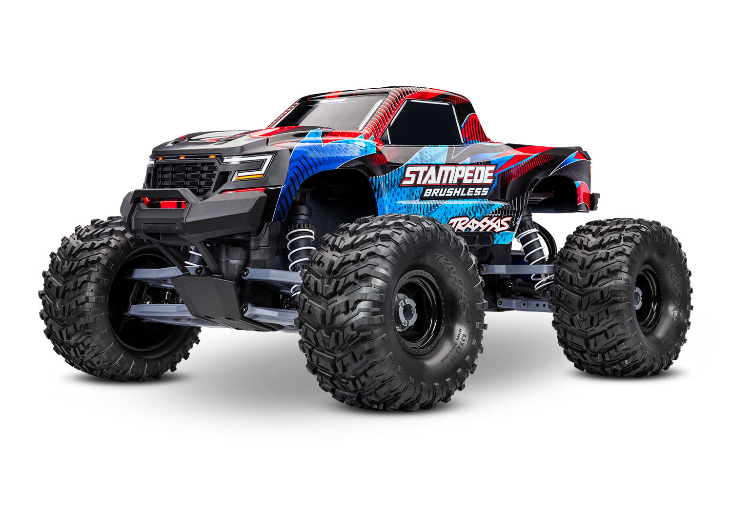 TRA136454-4-RED STAMPEDE 2WD BRUSHLESS - My Tobbies - Toys & Hobbies