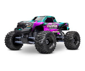 TRA136454-4-PINK STAMPEDE 2WD BRUSHLESS - My Tobbies - Toys & Hobbies