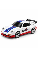 JIABAILE JBE13345 1/43 SCALE DRIFT CAR W/ GYRO WHITE RED