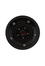 TREAL TRLX004Y9TCMB 1.9" ALUMINUM RETRO-STYLE VINTAGE WAGON CRAWLER BEADLOCK WHEELS (134G) (BLACK) (4)